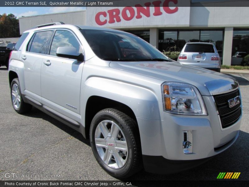 Quicksilver Metallic / Light Titanium 2012 GMC Terrain SLE