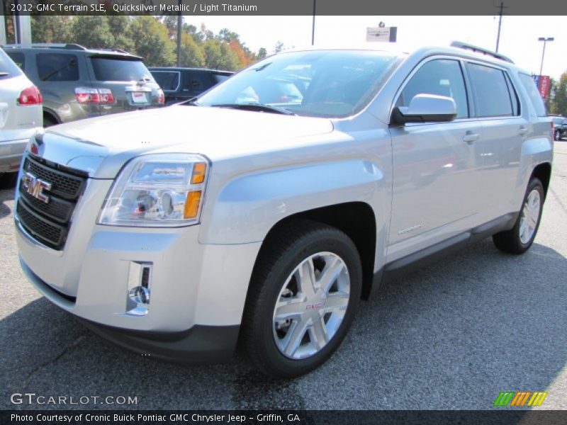 Quicksilver Metallic / Light Titanium 2012 GMC Terrain SLE