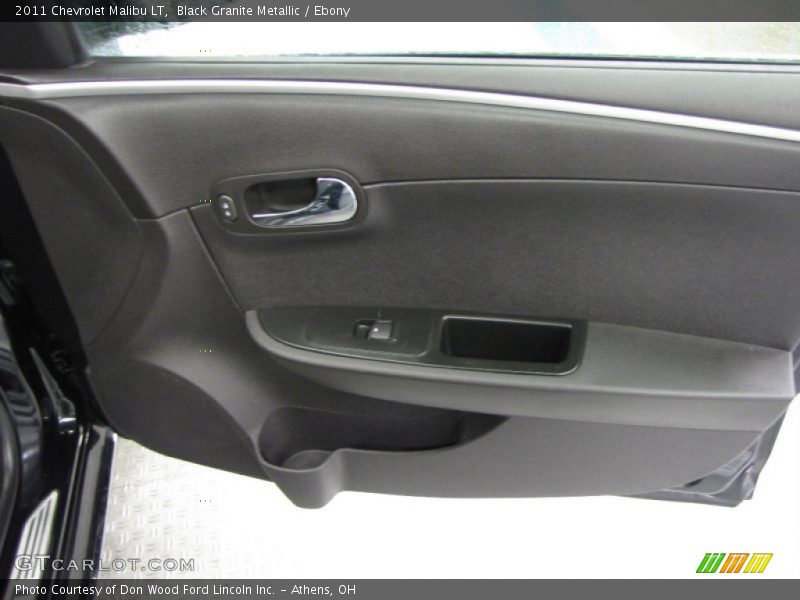 Black Granite Metallic / Ebony 2011 Chevrolet Malibu LT