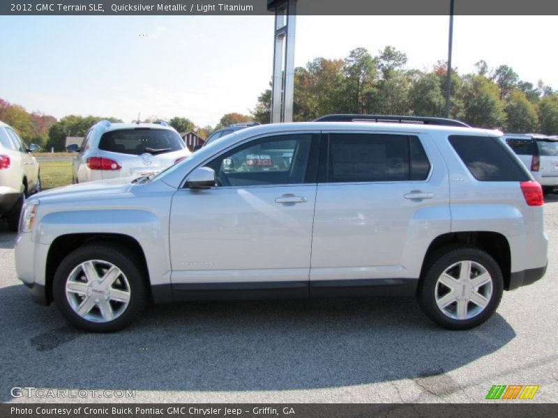 Quicksilver Metallic / Light Titanium 2012 GMC Terrain SLE