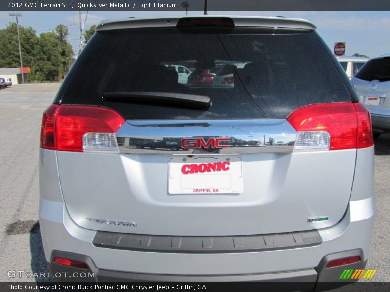 Quicksilver Metallic / Light Titanium 2012 GMC Terrain SLE