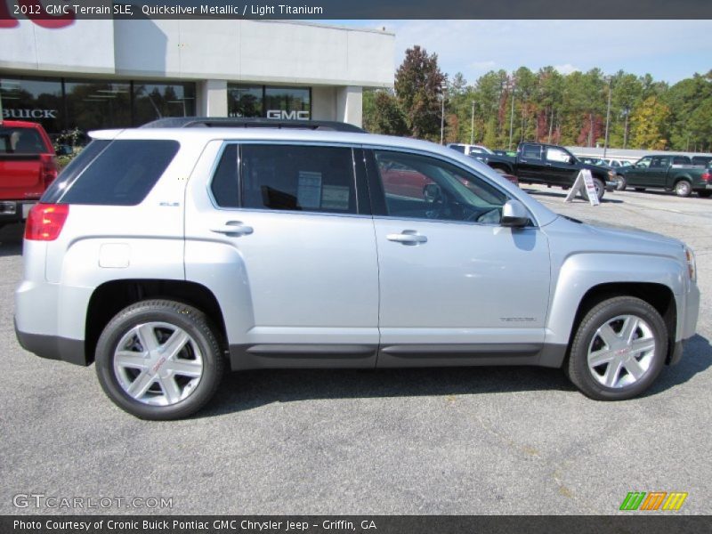 Quicksilver Metallic / Light Titanium 2012 GMC Terrain SLE