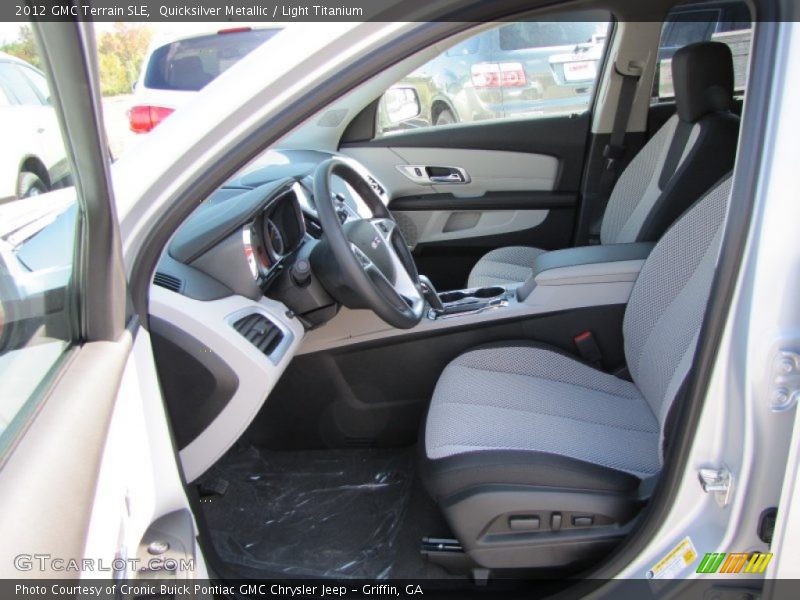  2012 Terrain SLE Light Titanium Interior
