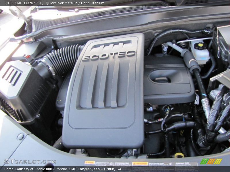  2012 Terrain SLE Engine - 2.4 Liter Flex-Fuel SIDI DOHC 16-Valve VVT 4 Cylinder