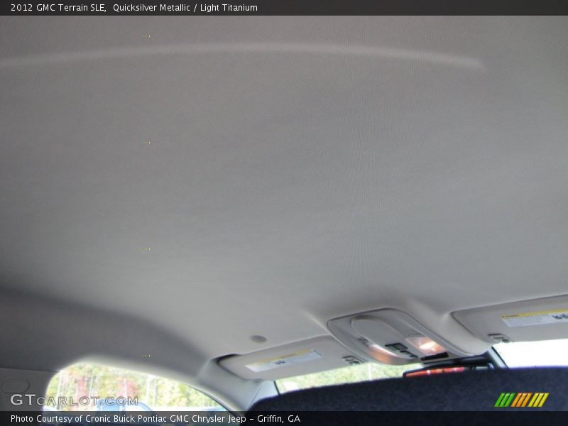 Quicksilver Metallic / Light Titanium 2012 GMC Terrain SLE