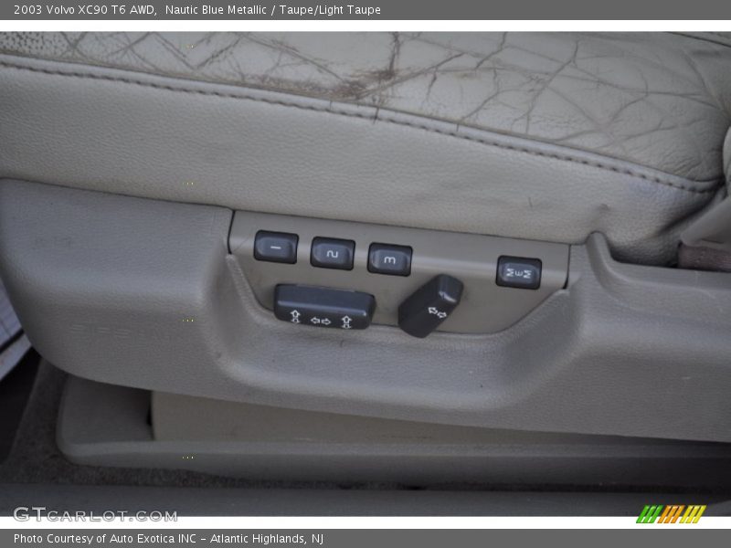 Nautic Blue Metallic / Taupe/Light Taupe 2003 Volvo XC90 T6 AWD