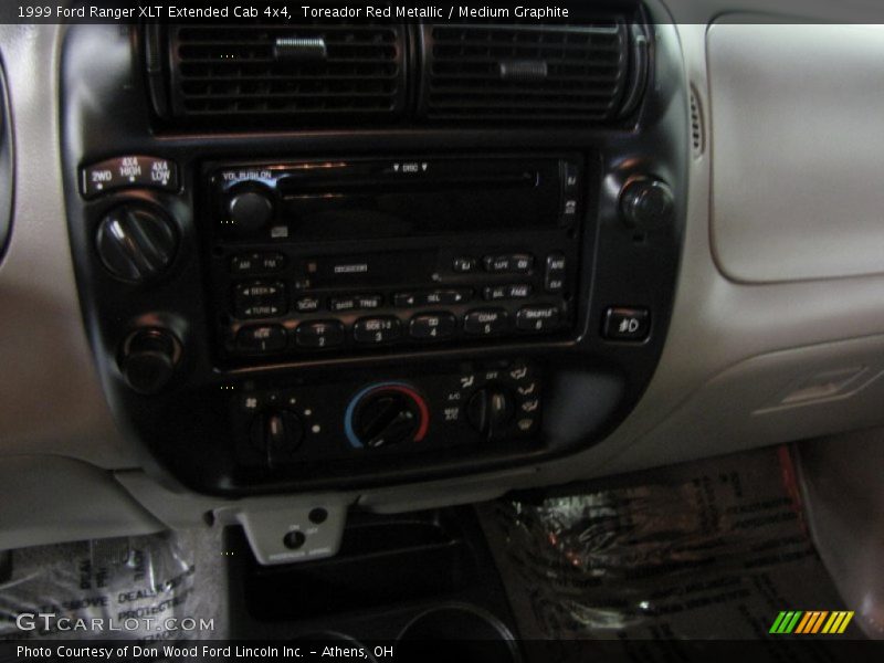 Toreador Red Metallic / Medium Graphite 1999 Ford Ranger XLT Extended Cab 4x4