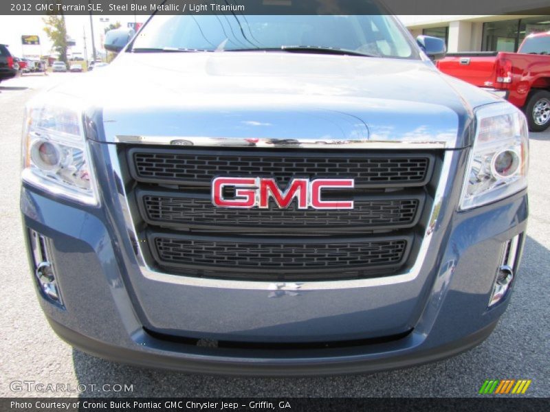 Steel Blue Metallic / Light Titanium 2012 GMC Terrain SLE