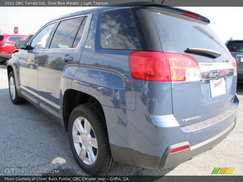 Steel Blue Metallic / Light Titanium 2012 GMC Terrain SLE