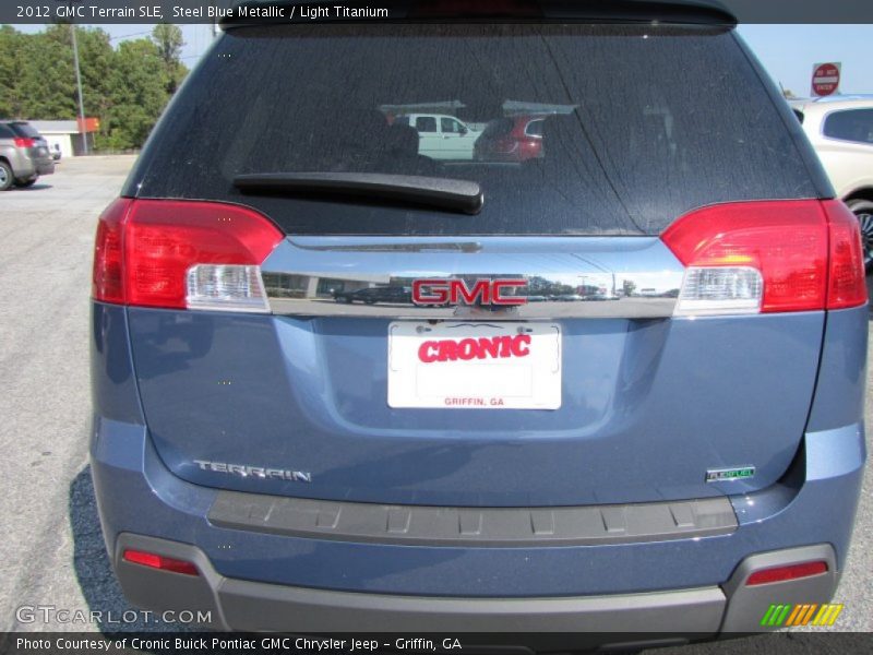 Steel Blue Metallic / Light Titanium 2012 GMC Terrain SLE
