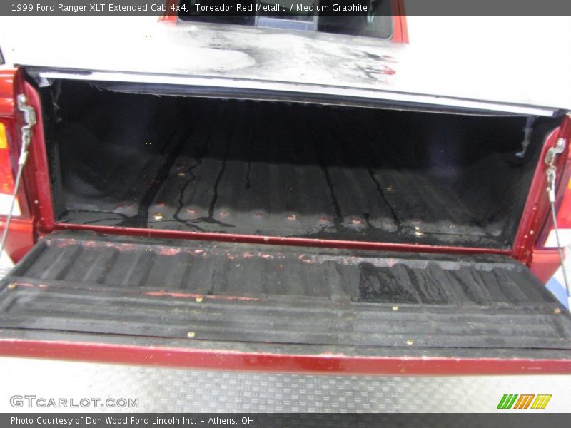 Toreador Red Metallic / Medium Graphite 1999 Ford Ranger XLT Extended Cab 4x4