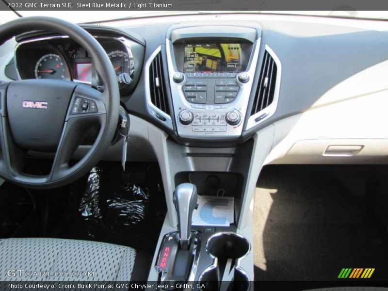 Steel Blue Metallic / Light Titanium 2012 GMC Terrain SLE