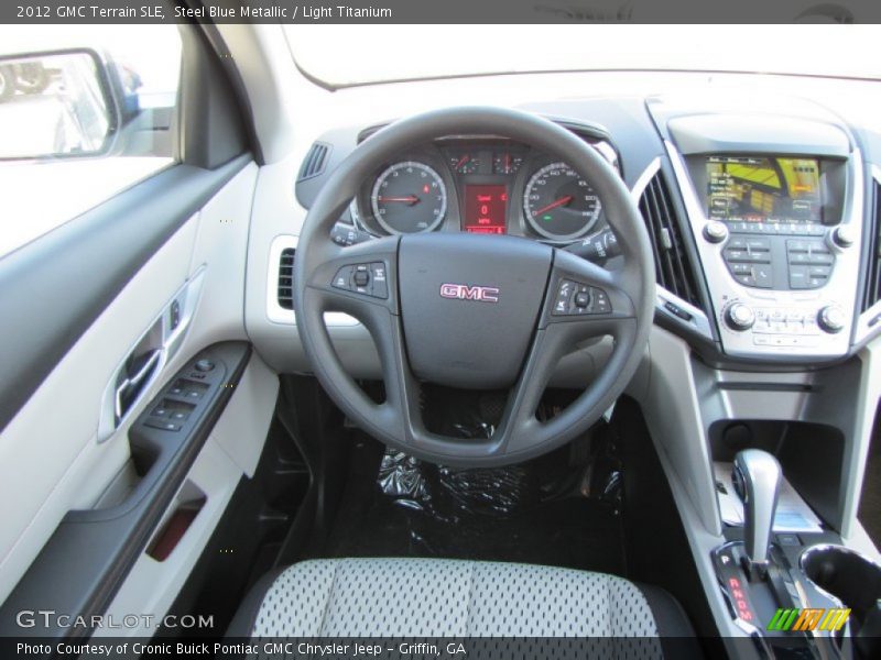 Steel Blue Metallic / Light Titanium 2012 GMC Terrain SLE