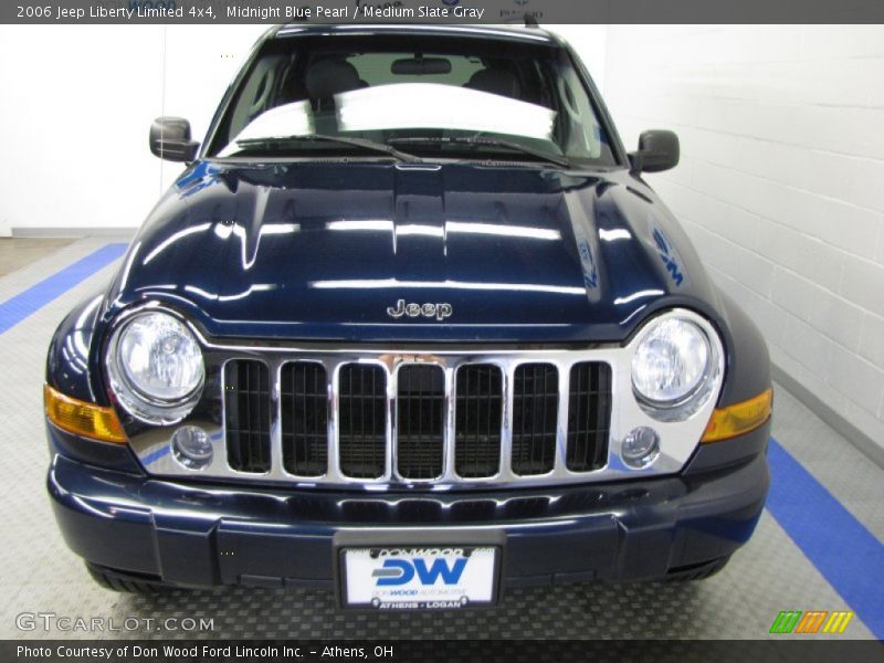 Midnight Blue Pearl / Medium Slate Gray 2006 Jeep Liberty Limited 4x4