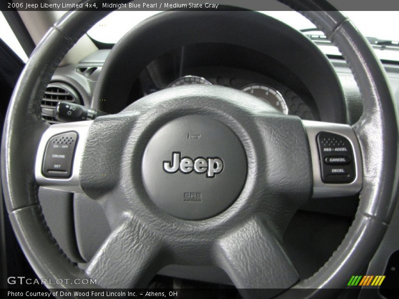 Midnight Blue Pearl / Medium Slate Gray 2006 Jeep Liberty Limited 4x4