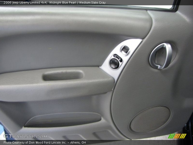 Midnight Blue Pearl / Medium Slate Gray 2006 Jeep Liberty Limited 4x4