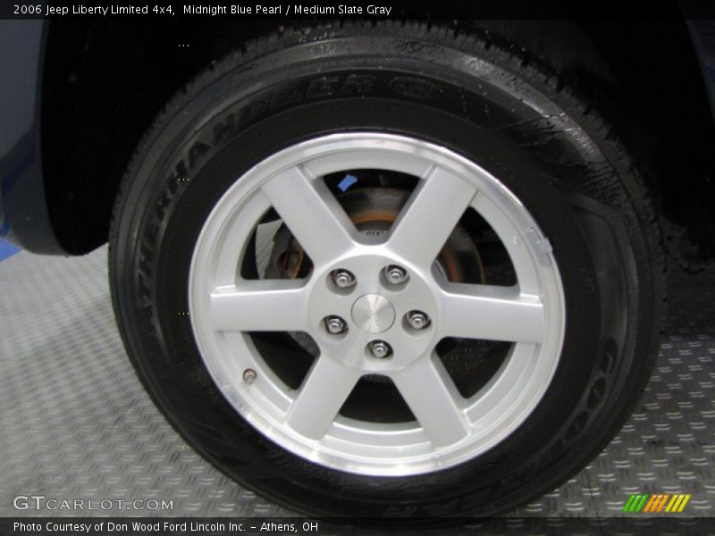 Midnight Blue Pearl / Medium Slate Gray 2006 Jeep Liberty Limited 4x4