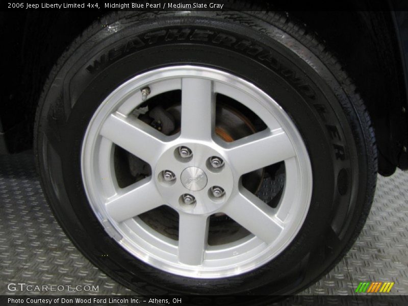 Midnight Blue Pearl / Medium Slate Gray 2006 Jeep Liberty Limited 4x4