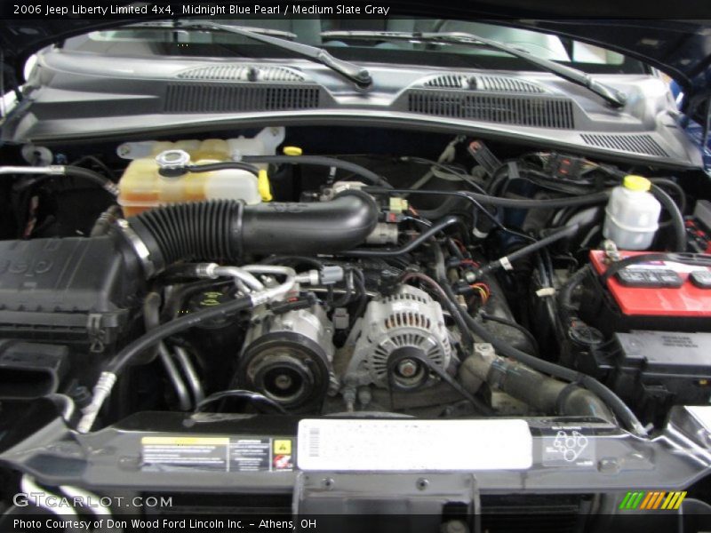 Midnight Blue Pearl / Medium Slate Gray 2006 Jeep Liberty Limited 4x4