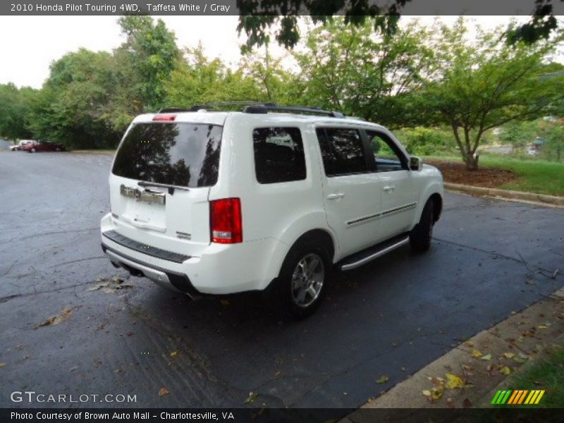 Taffeta White / Gray 2010 Honda Pilot Touring 4WD