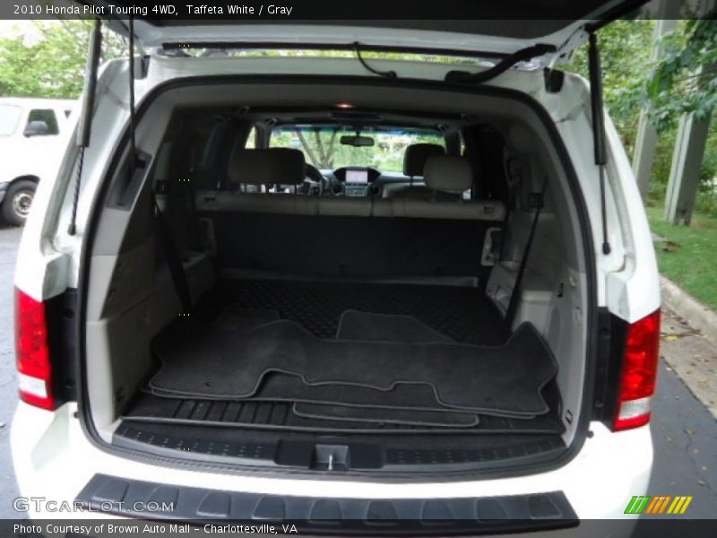 Taffeta White / Gray 2010 Honda Pilot Touring 4WD