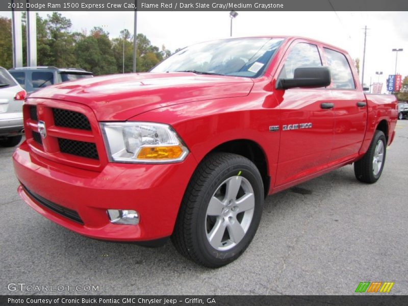 Front 3/4 View of 2012 Ram 1500 Express Crew Cab