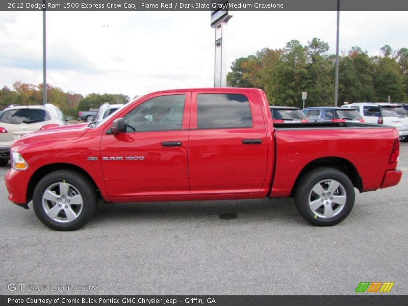  2012 Ram 1500 Express Crew Cab Flame Red
