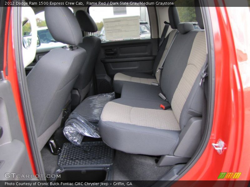  2012 Ram 1500 Express Crew Cab Dark Slate Gray/Medium Graystone Interior