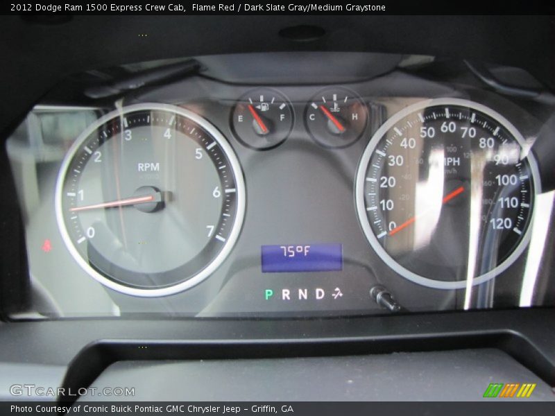  2012 Ram 1500 Express Crew Cab Express Crew Cab Gauges