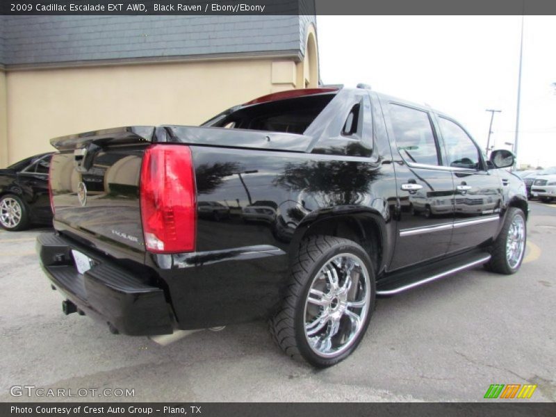 Black Raven / Ebony/Ebony 2009 Cadillac Escalade EXT AWD