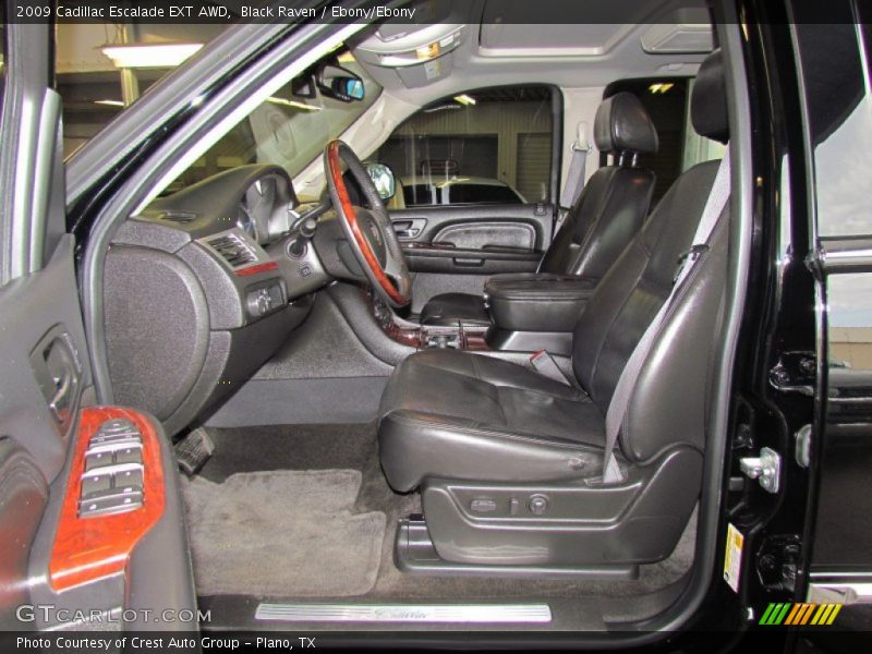 Black Raven / Ebony/Ebony 2009 Cadillac Escalade EXT AWD