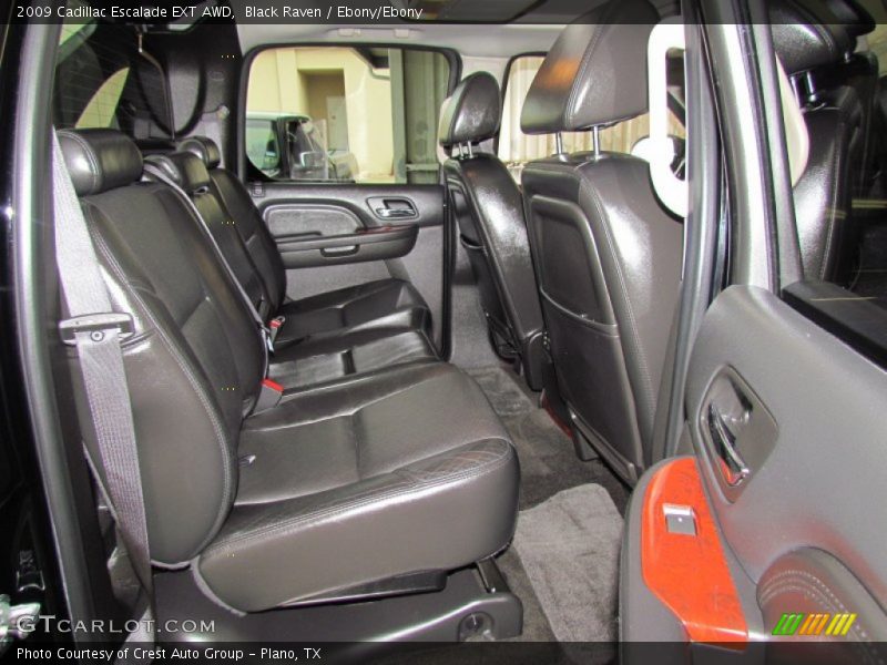 Black Raven / Ebony/Ebony 2009 Cadillac Escalade EXT AWD