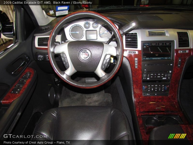 Black Raven / Ebony/Ebony 2009 Cadillac Escalade EXT AWD