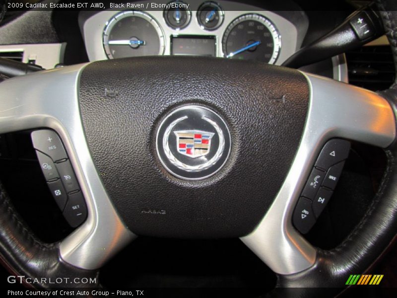 Black Raven / Ebony/Ebony 2009 Cadillac Escalade EXT AWD