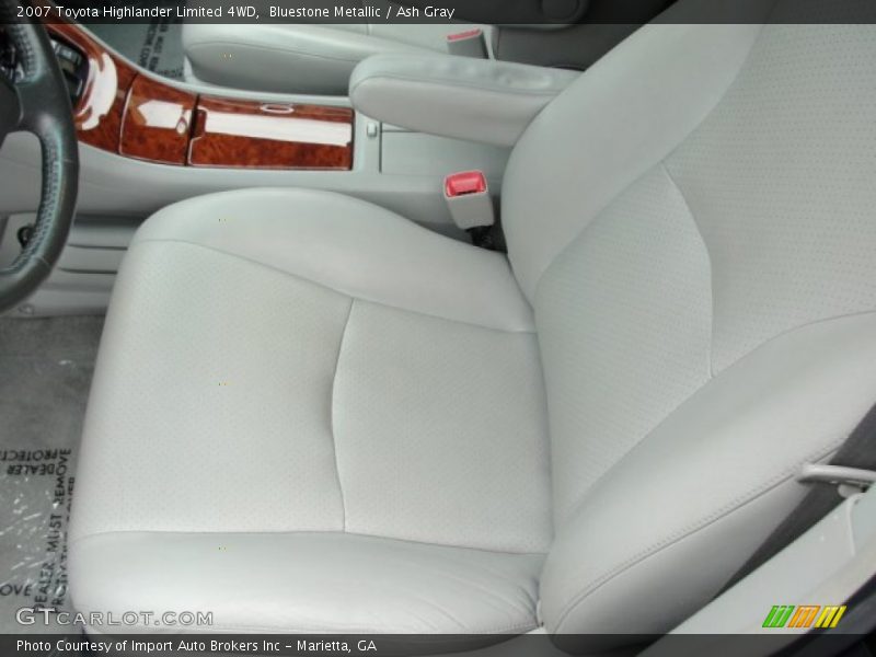 Bluestone Metallic / Ash Gray 2007 Toyota Highlander Limited 4WD
