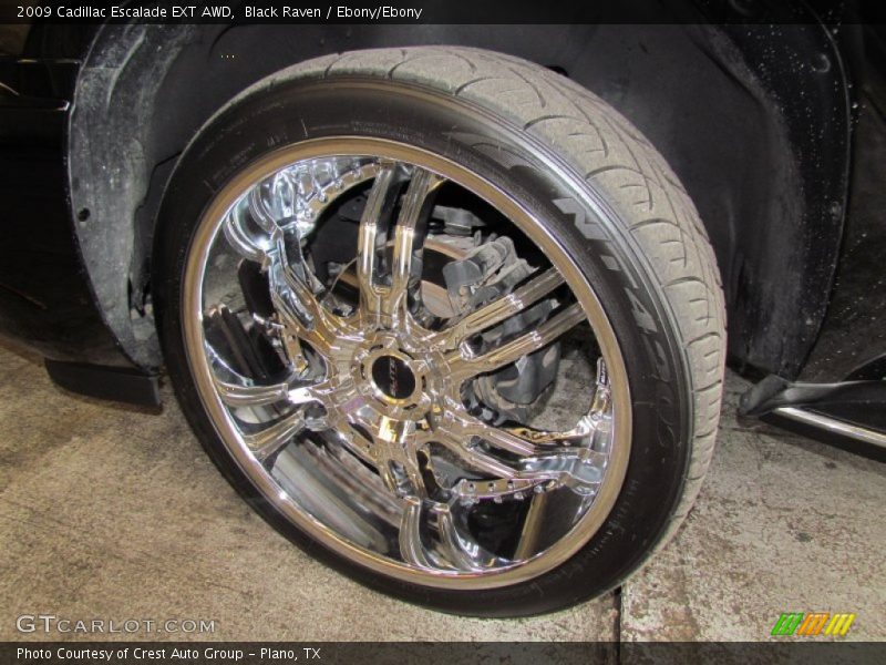 Black Raven / Ebony/Ebony 2009 Cadillac Escalade EXT AWD