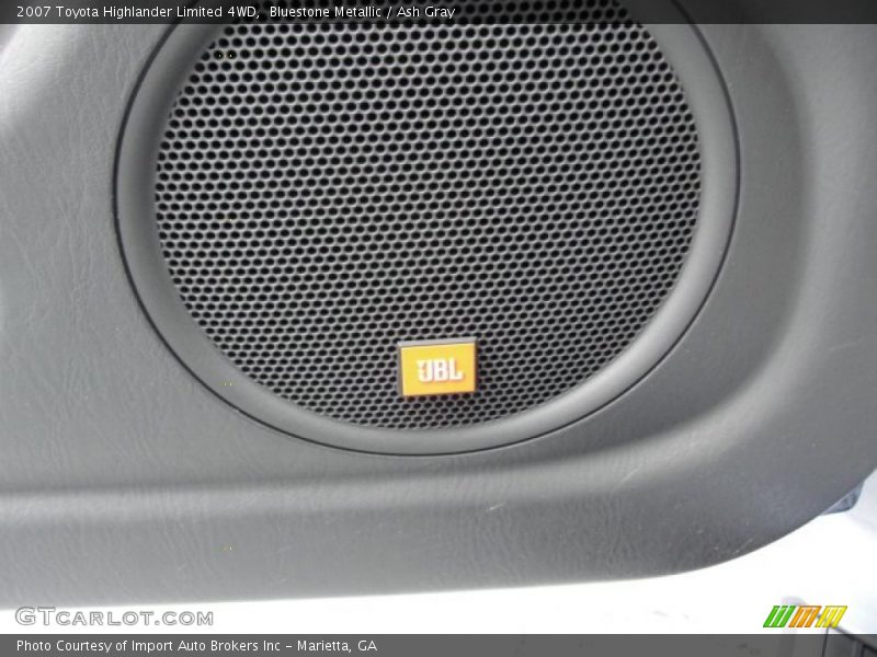 Bluestone Metallic / Ash Gray 2007 Toyota Highlander Limited 4WD