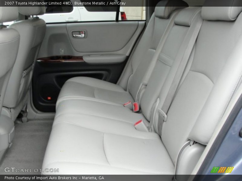 Bluestone Metallic / Ash Gray 2007 Toyota Highlander Limited 4WD
