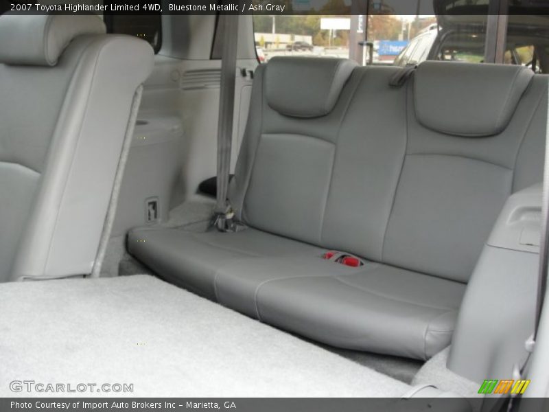 Bluestone Metallic / Ash Gray 2007 Toyota Highlander Limited 4WD