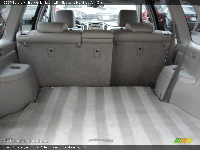 Bluestone Metallic / Ash Gray 2007 Toyota Highlander Limited 4WD