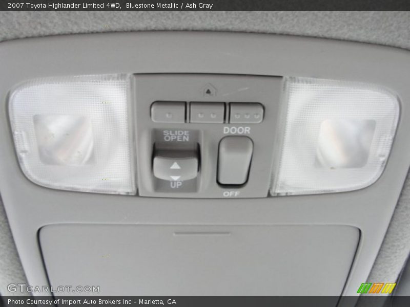 Bluestone Metallic / Ash Gray 2007 Toyota Highlander Limited 4WD