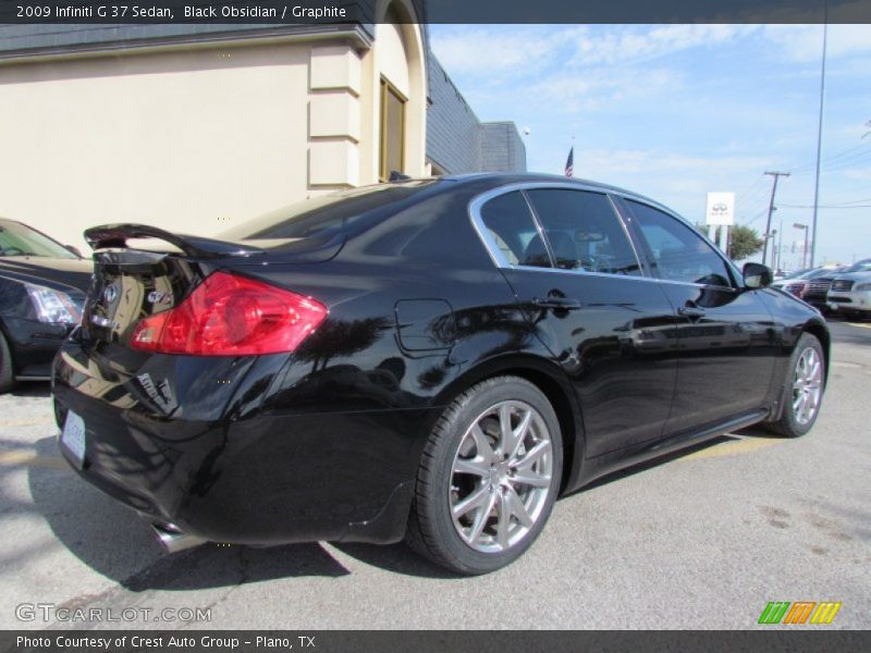 Black Obsidian / Graphite 2009 Infiniti G 37 Sedan