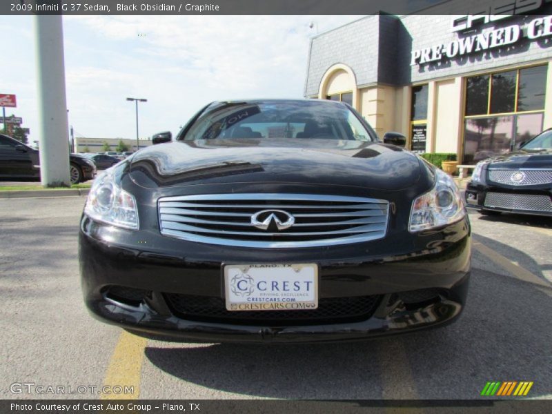 Black Obsidian / Graphite 2009 Infiniti G 37 Sedan