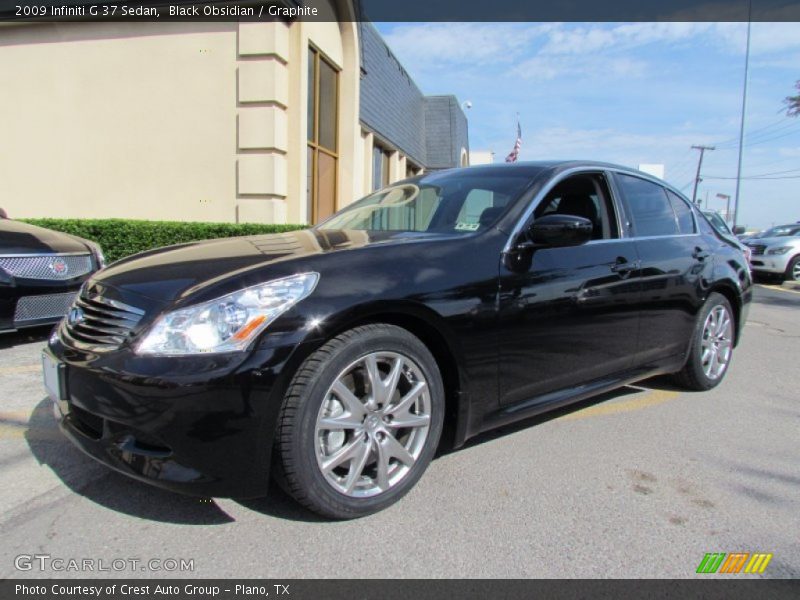 Front 3/4 View of 2009 G 37 Sedan