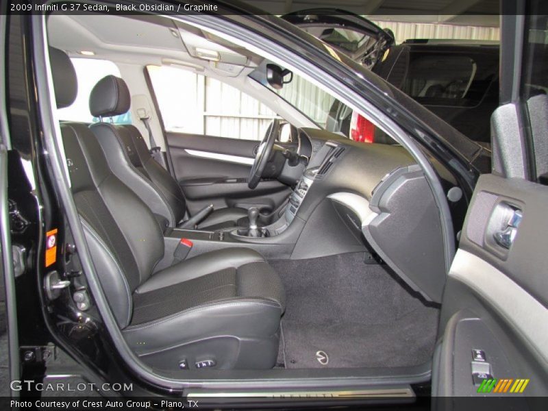Black Obsidian / Graphite 2009 Infiniti G 37 Sedan