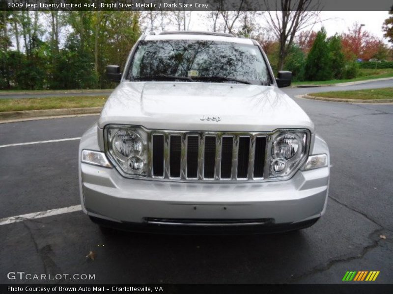 Bright Silver Metallic / Dark Slate Gray 2009 Jeep Liberty Limited 4x4