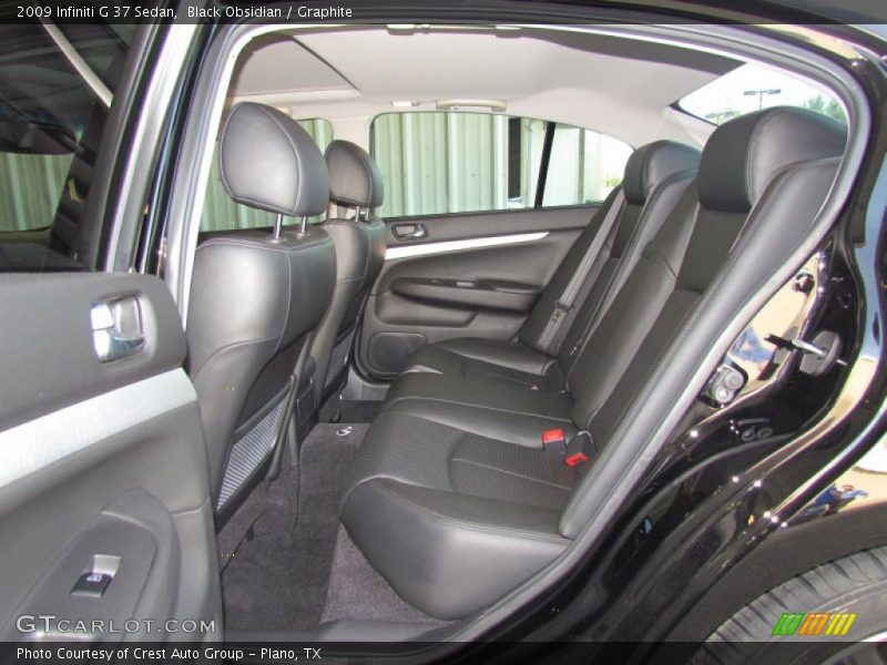 Black Obsidian / Graphite 2009 Infiniti G 37 Sedan