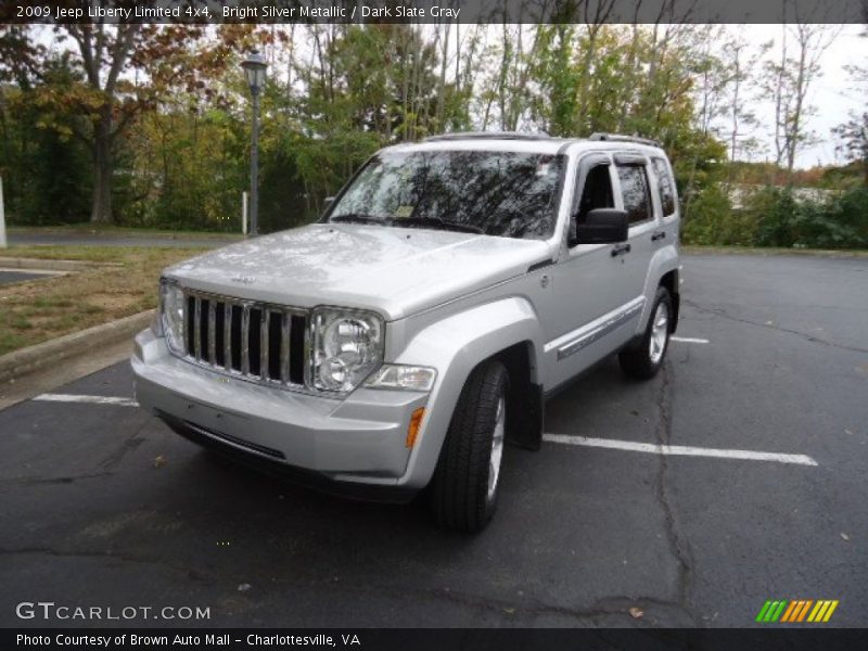 Bright Silver Metallic / Dark Slate Gray 2009 Jeep Liberty Limited 4x4