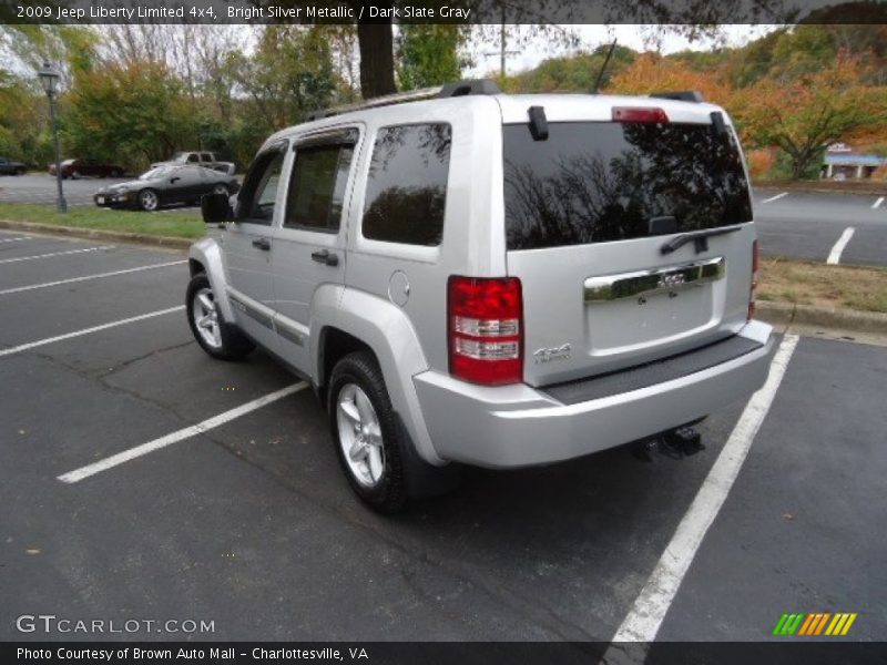 Bright Silver Metallic / Dark Slate Gray 2009 Jeep Liberty Limited 4x4