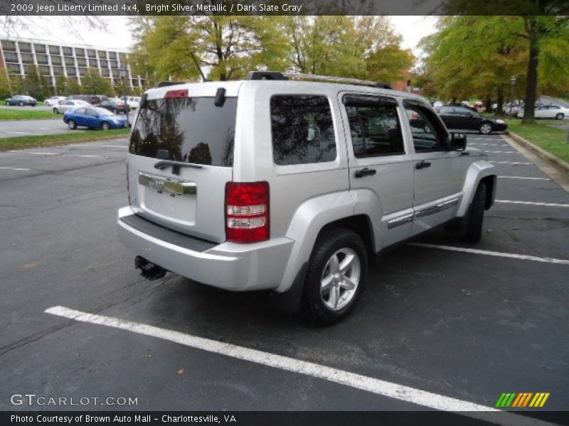 Bright Silver Metallic / Dark Slate Gray 2009 Jeep Liberty Limited 4x4